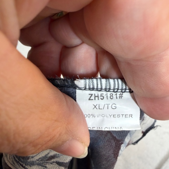 Candy Couture Strapless Blouse Womens Size XL Gray Chiffon Fairy Goth Whisigoth - Picture 5 of 8